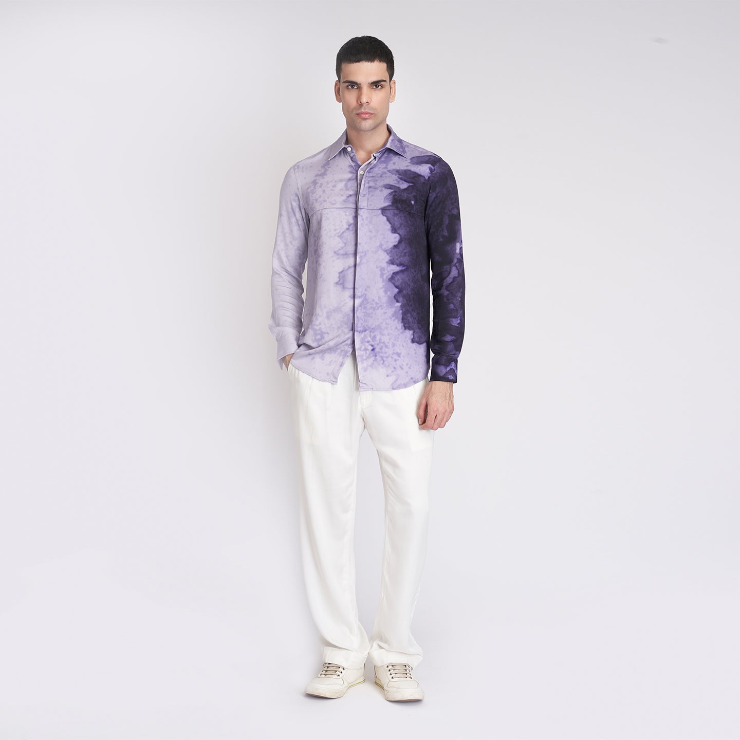 ORGANIC PURPLE HUE SHIRT