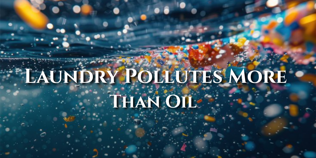 Why Your Laundry Is Polluting the Oceans More Than Oil Spills