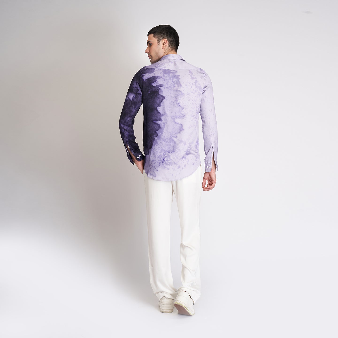 ORGANIC PURPLE HUE SHIRT