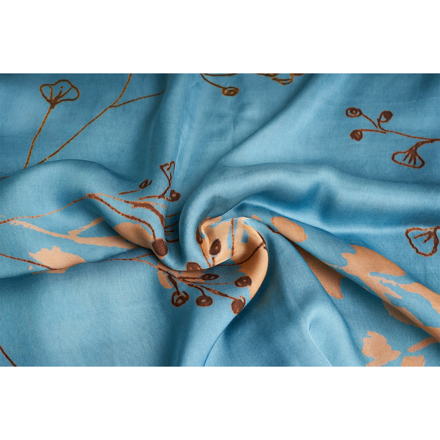 ORGANIC MULTICOLOR SCARF FOR WOMENS